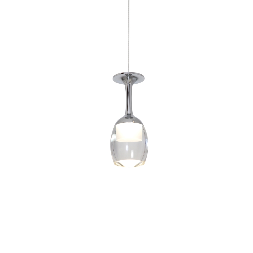 LED-Kronleuchter an Schnur COPPA 1xLED/5W/230V