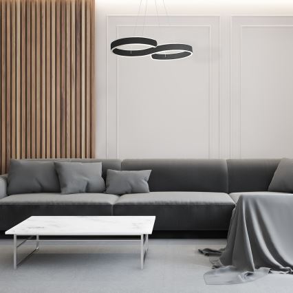 LED-Kronleuchter an Schnur INFINITY LED/50W/230V