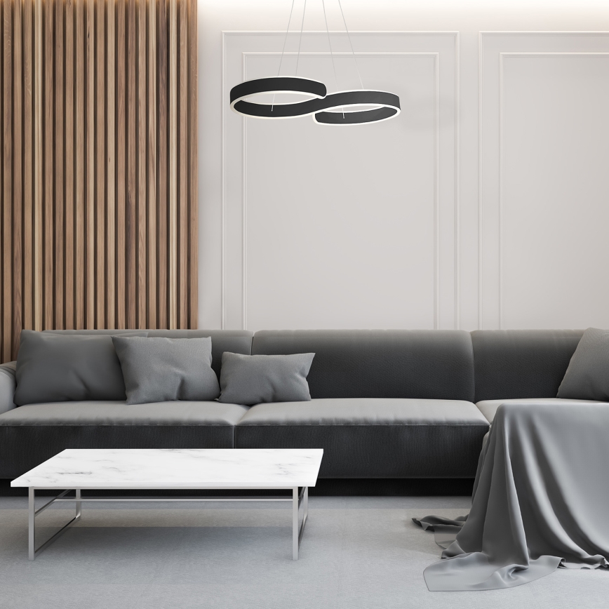 LED-Kronleuchter an Schnur INFINITY LED/50W/230V
