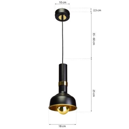 LED-Kronleuchter an Schnur MARGO 1xLED/5,5W/230V