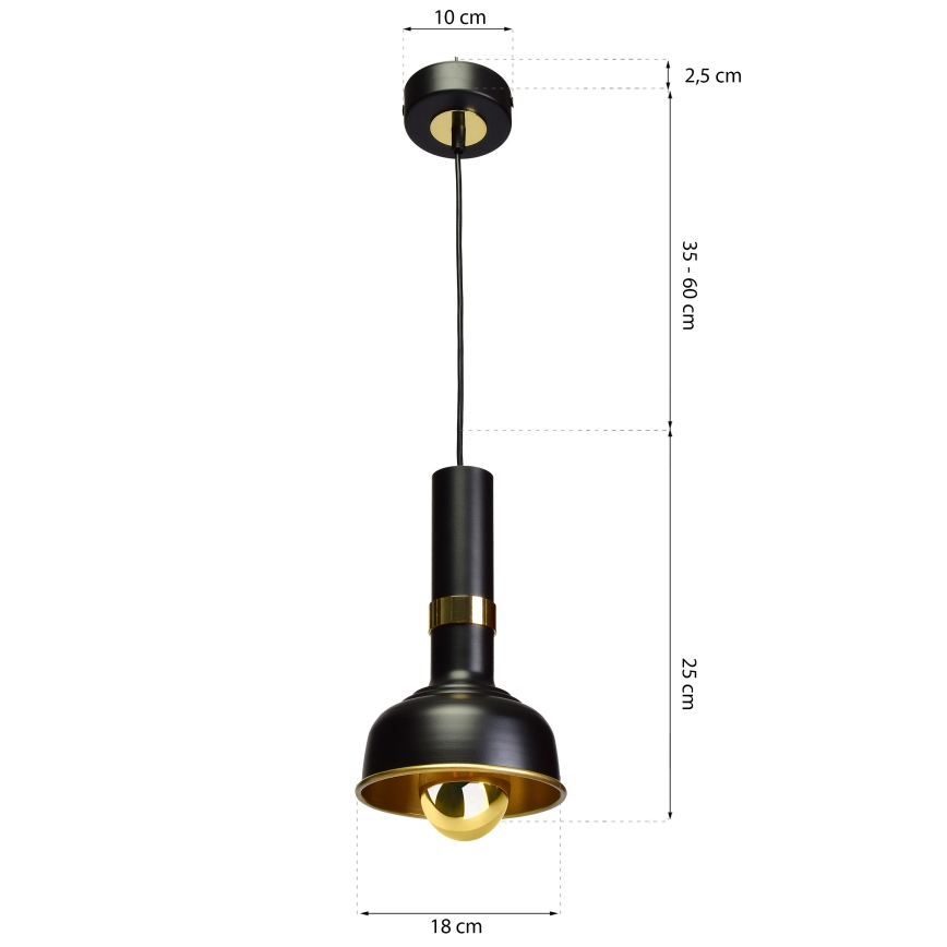 LED-Kronleuchter an Schnur MARGO 1xLED/5,5W/230V