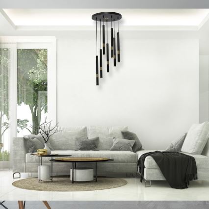 LED-Kronleuchter an Schnur MONZA 7xG9/7W/230V