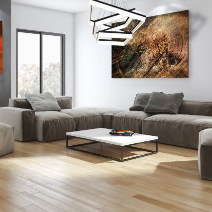 LED-Kronleuchter an Schnur NERO 3xLED/140W/230V