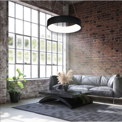 LED-Kronleuchter an Schnur OHIO BLACK LED/24W/230V
