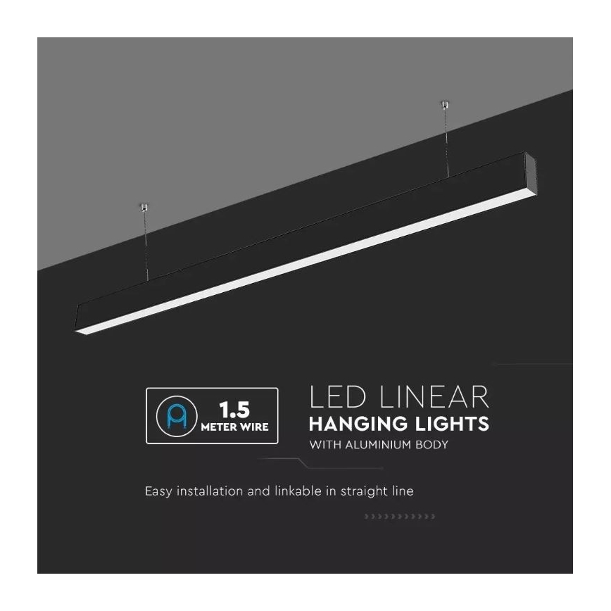LED-Kronleuchter an Schnur SAMSUNG CHIP LED/40W/230V 3000K/4000K/6400K
