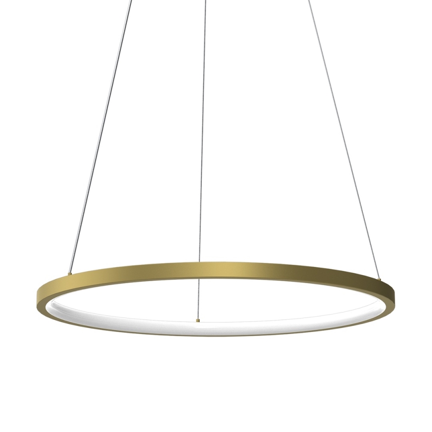 LED-Kronleuchter HOOP LED/27W/230V d 50 cm 4000K golden