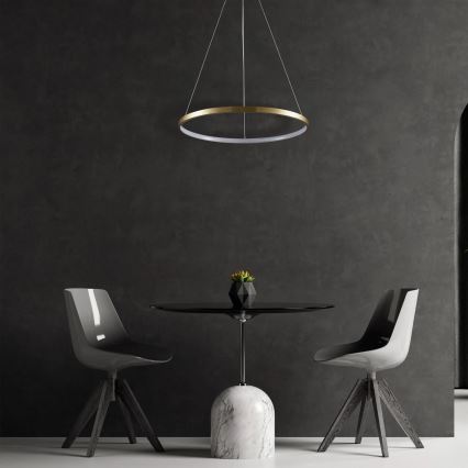 LED-Hängeleuchte LEA LED/20W/230V 4000K d 50 cm golden