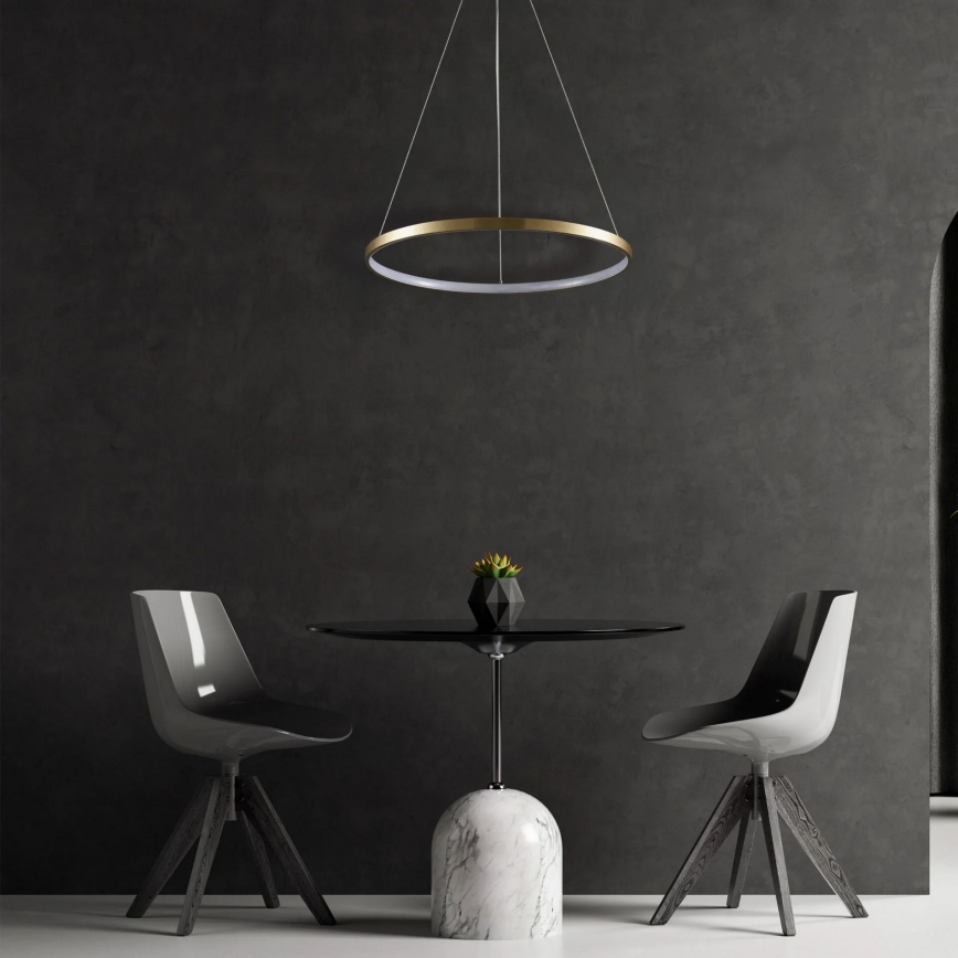 LED-Hängeleuchte LEA LED/20W/230V 4000K d 50 cm golden