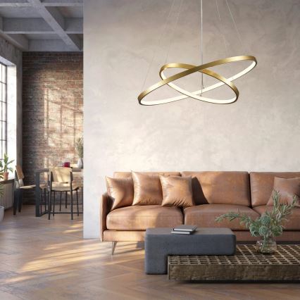 LED-Kronleuchter LEA LED/35W/230V 4000K d 60 cm golden