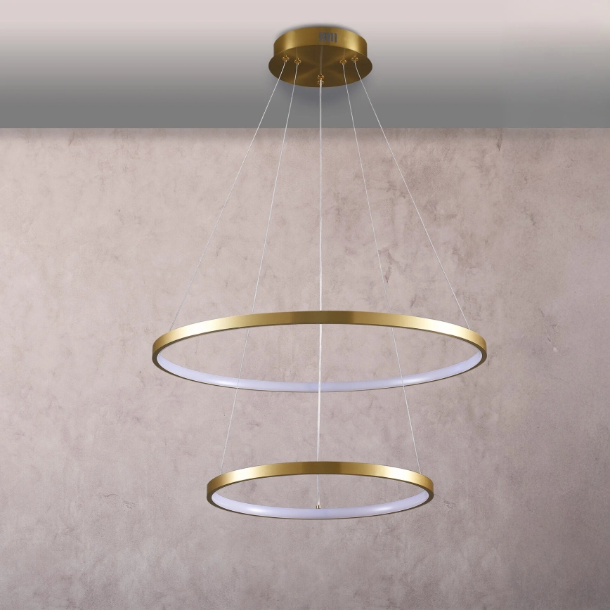 LED-Kronleuchter LEA LED/35W/230V 4000K d 60 cm golden