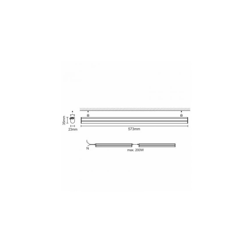 LED Küchenleuchte LED/9W/230V 4000K