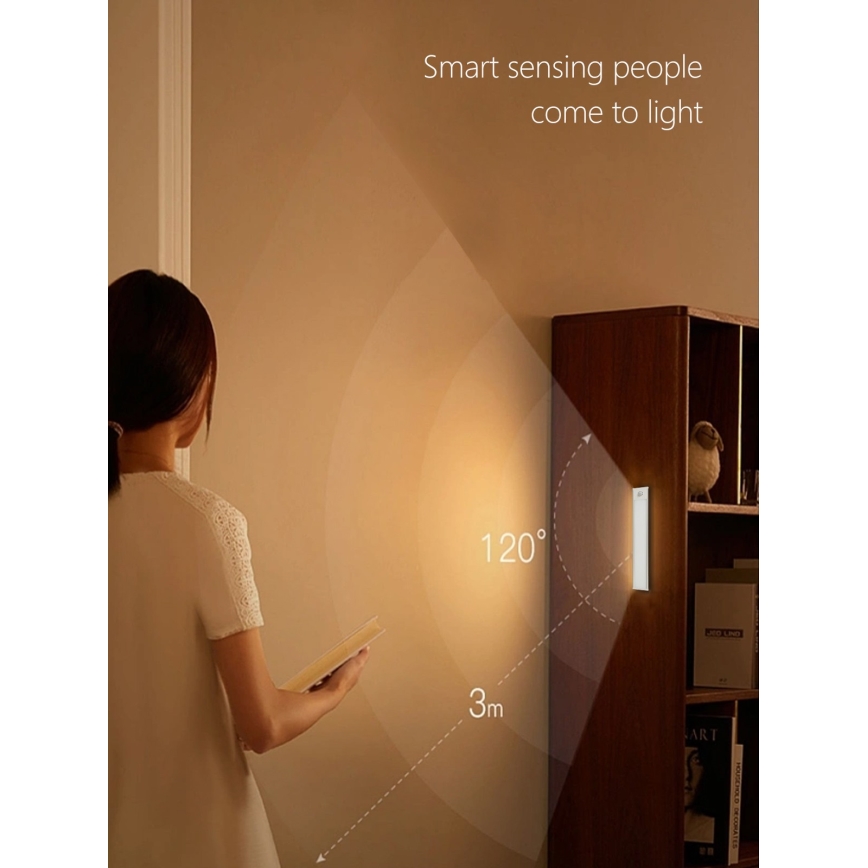 LED-Küchenunterbauleuchte CABINET-4 mit PIR-Sensor LED/1,5W/230V 1100mAh 4000K