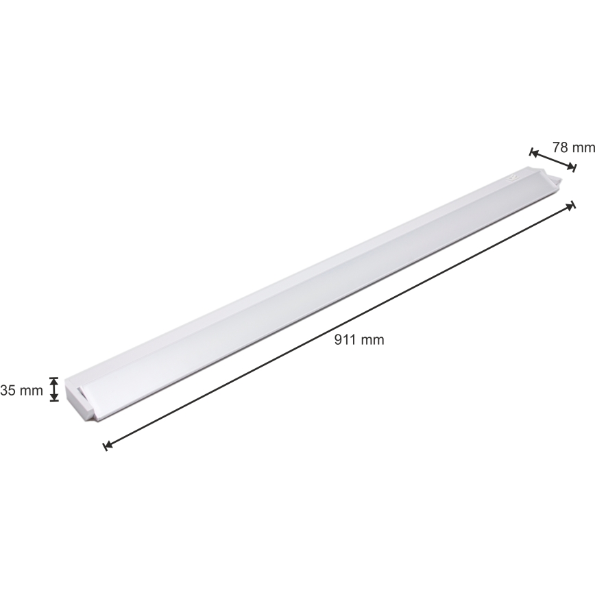 LED-Küchenunterbauleuchte LED/15W/230V weiß