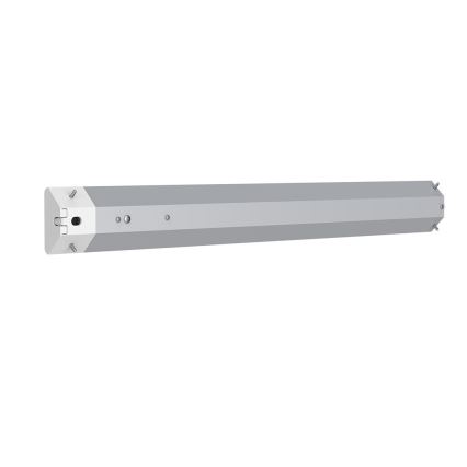 LED-Küchenunterbauleuchte mit Steckdosen und USB-Ports LED/18W/230V 4000K silbern