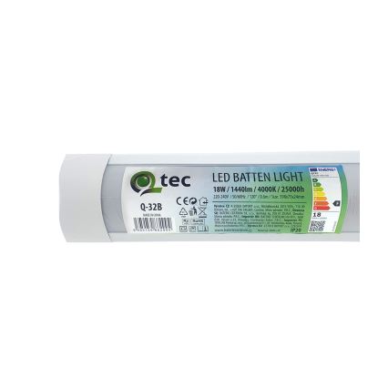 LED-Küchenunterbauleuchte QTEC LED/18W/230V 60 cm weiß