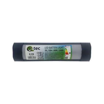 LED-Küchenunterbauleuchte QTEC LED/9W/230V 30 cm schwarz