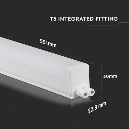 LED-Küchenunterbauleuchte SAMSUNG CHIP LED/7W/230V 4000K 55 cm