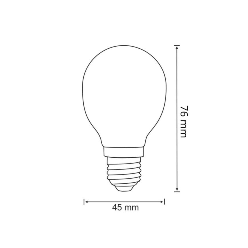 LED-Lampe 1xE27/2,5W/230V 3000K