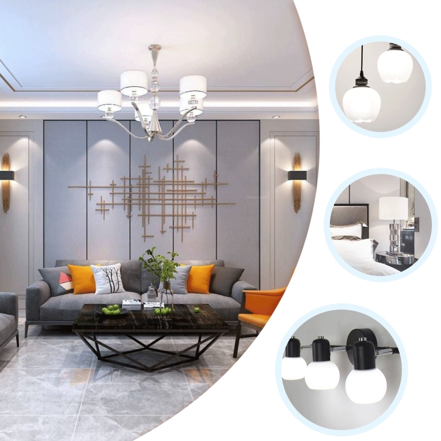 LED-Lampe A60 E27/6W/230V 6500K 330° - Aigostar