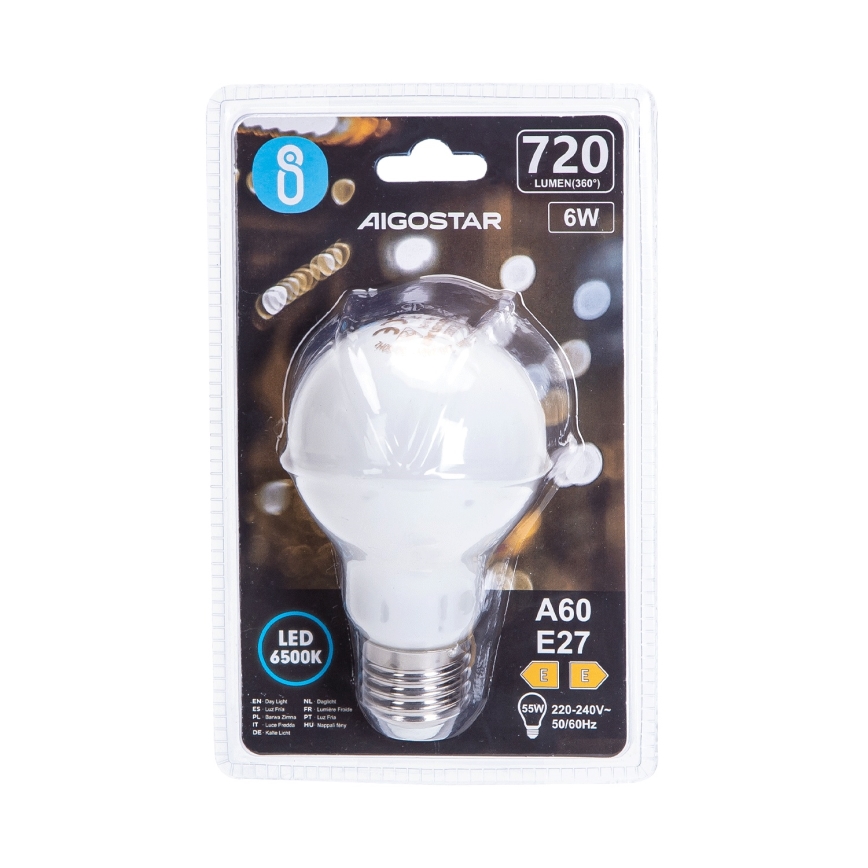 LED-Lampe A60 E27/6W/230V 6500K 330° - Aigostar