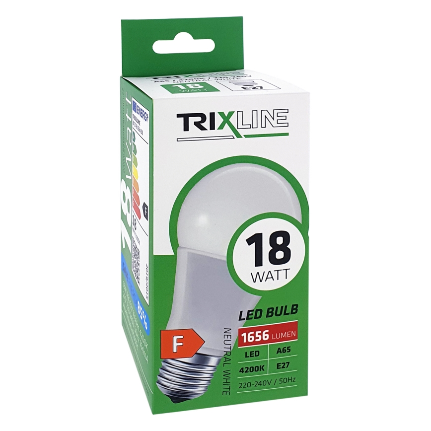 LED-Lampe A65 E27/18W/230V 4200K