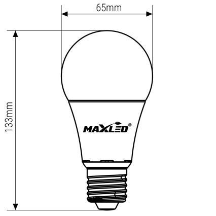 LED-Lampe A70 E27/17W/230V 4000K