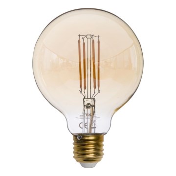 LED Lampe AMBER G95 E27/6,5W/230V 3200K