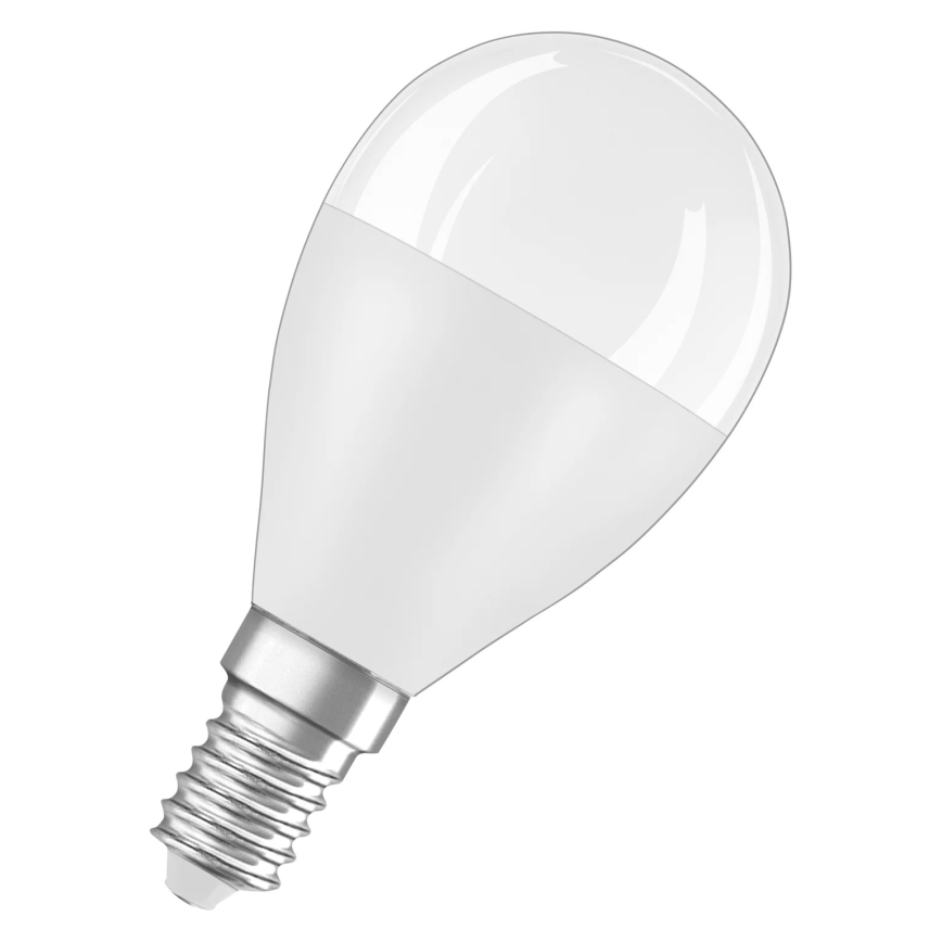 LED-Lampe aus recyceltem Kunststoff P45 E14/7,5W/230V 2700K - Osram
