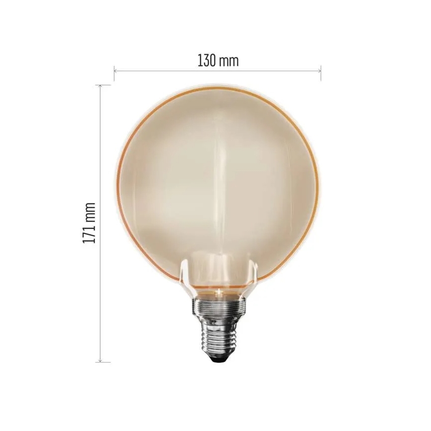 LED-Lampe DECO VINTAGE G130OA E27/4W/230V 1800K