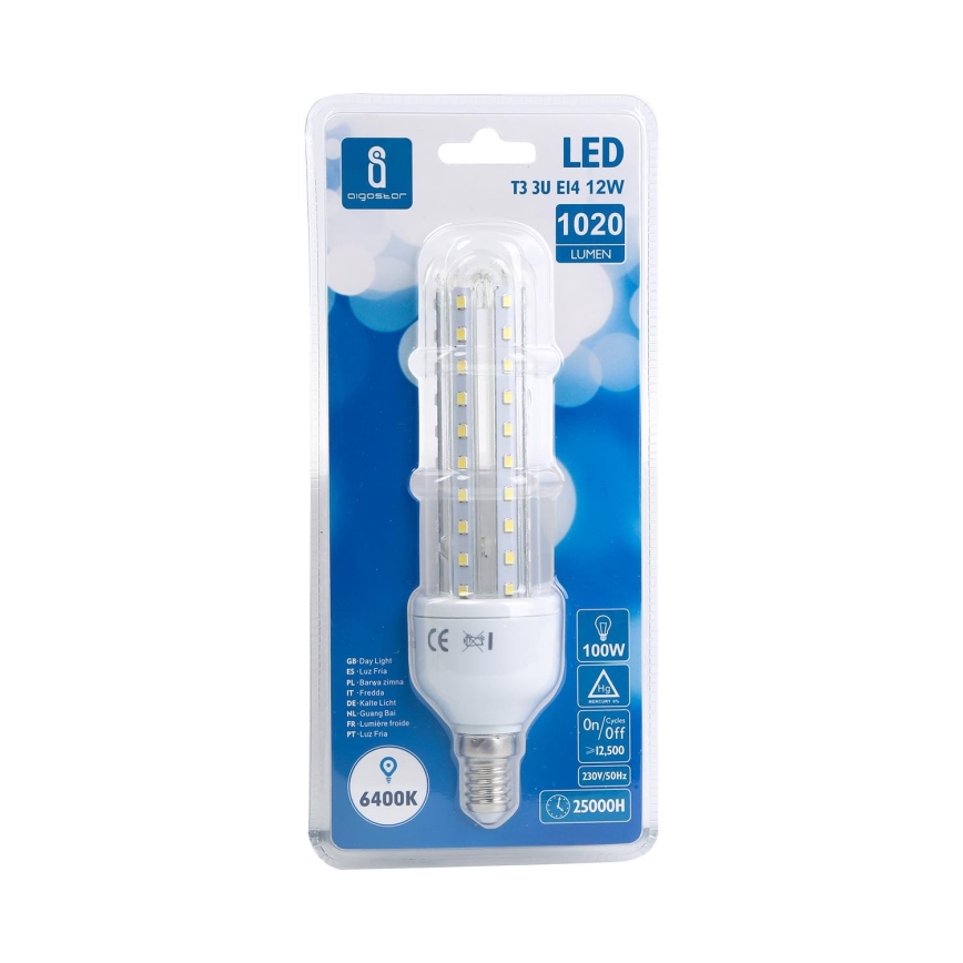 LED-Lampe E14/12W/230V 6500K - Aigostar