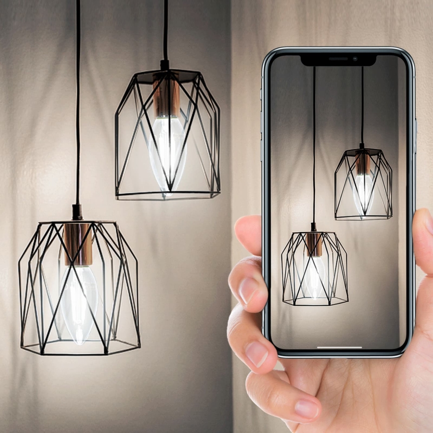 LED-Lampe FILAMENT C35 E14/8W/230V 6500K - Aigostar