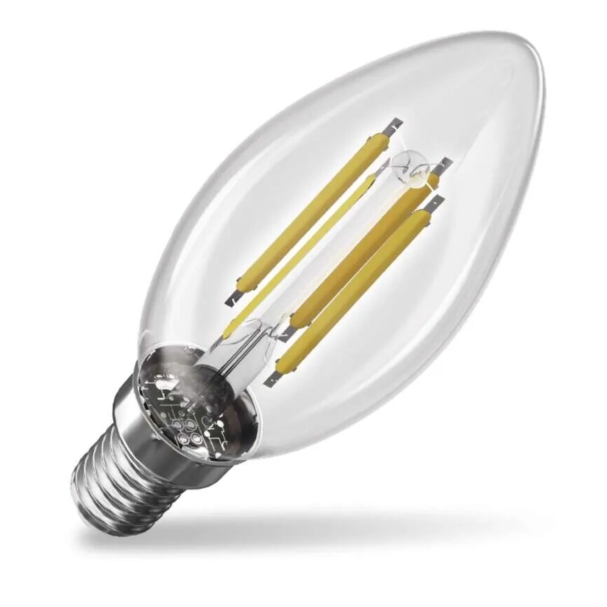 LED-Lampe FILAMENT E14/3,8W/230V 4000K Energieklasse A
