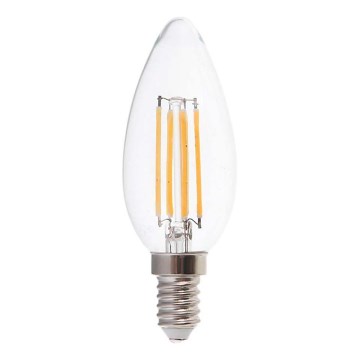 LED-Lampe FILAMENT E14/4W/230V 6500K