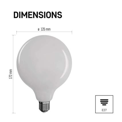 LED-Lampe FILAMENT E27/18W/230V 2700K