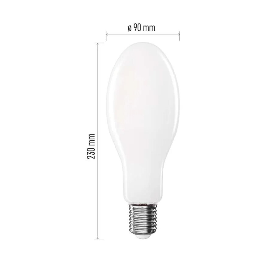 LED-Lampe FILAMENT ED90 E40/36W/230V 4000K 6000 lm