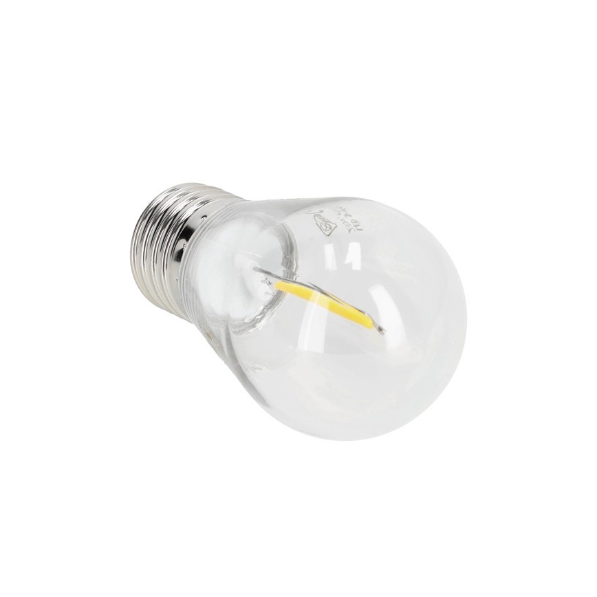 LED-Lampe FILAMENT ST45 E27/1W/230V 2700K
