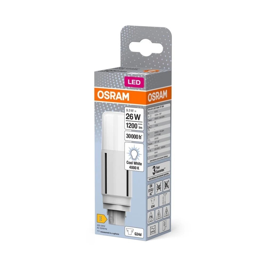 LED-Lampe G24d/9,5W/230V 4000K - Osram
