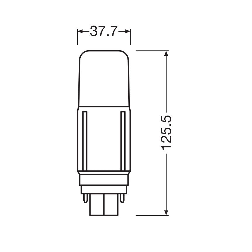 LED-Lampe G24d/9,5W/230V 4000K - Osram
