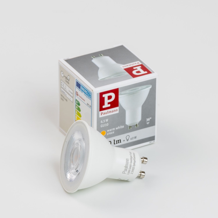 LED-Lampe GU10/6,5W/230V 2700K - Paulmann 28720