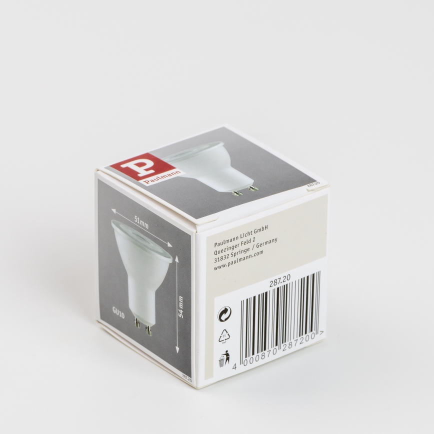 LED-Lampe GU10/6,5W/230V 2700K - Paulmann 28720