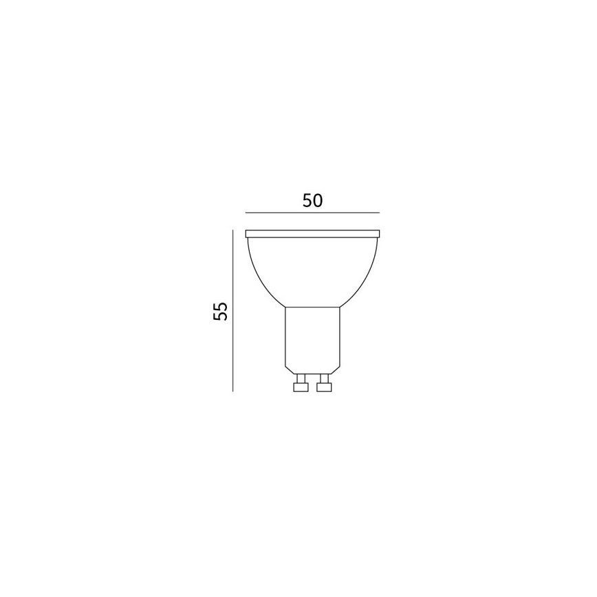 LED-Lampe GU10/8,5W/230V 3000K