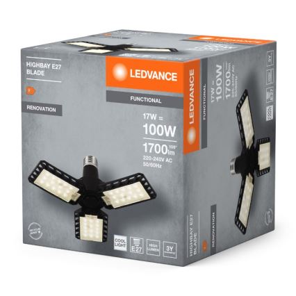 LED-Lampe HIGHBAY E27/17W/230V 4000K - Ledvance