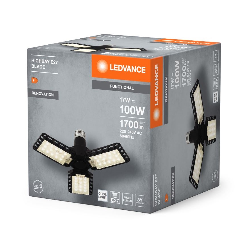 LED-Lampe HIGHBAY E27/17W/230V 4000K - Ledvance