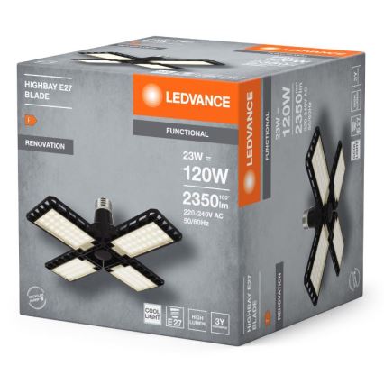LED-Lampe HIGHBAY E27/23W/230V 4000K - Ledvance