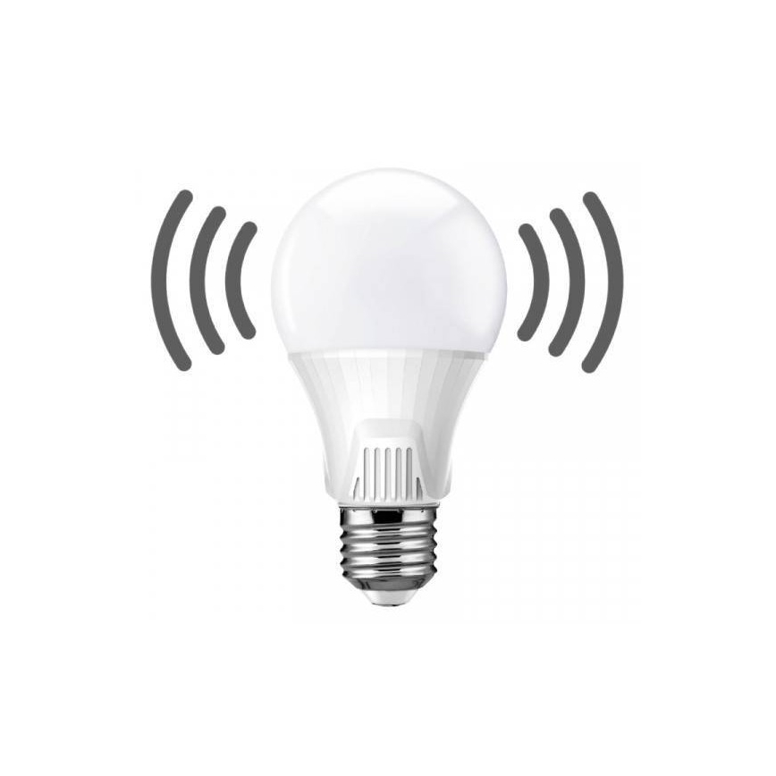 LED-Lampe mit Bewegungsmelder E27/9W/230V 6500K