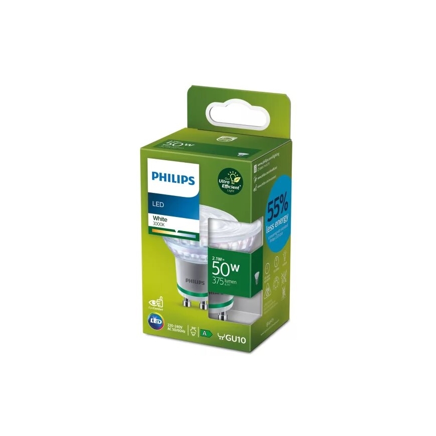 LED-Lampe Philips PAR16 GU10/2,1W/230V 3000K