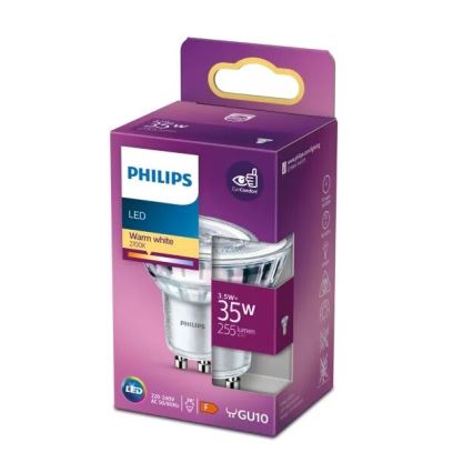 LED-Lampe Philips PAR16 GU10/3,5W/230V 2700K