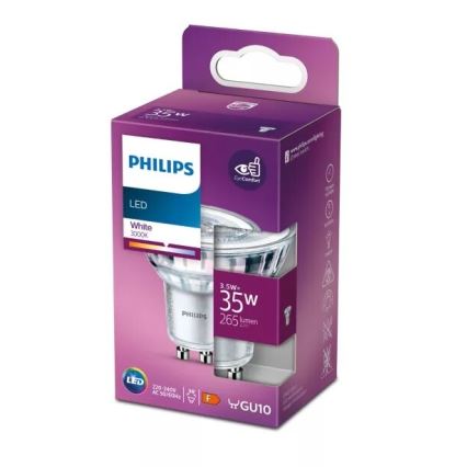 LED-Lampe Philips PAR16 GU10/3,5W/230V 3000K