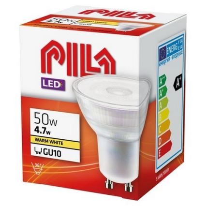 LED-Lampe Philips Pila PAR16 GU10/4,7W/230V 2700K