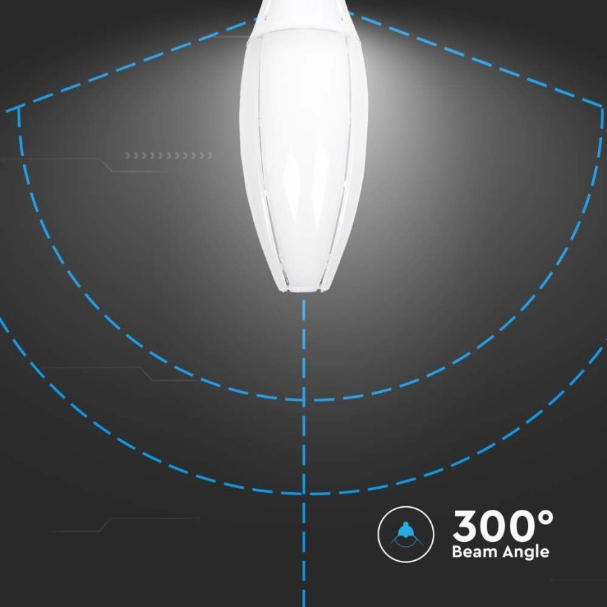 LED-Lampe SAMSUNG CHIP E40/60W/230V 4000K